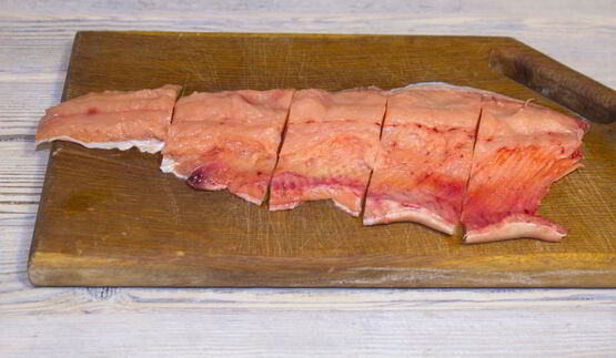 слабосоленая горбуша под семгу