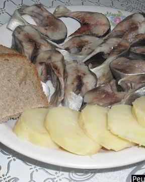 Слабосоленая селедка