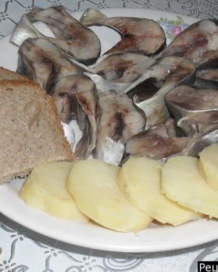 Рецепт слабосоленой селедки