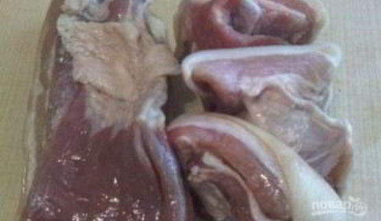 соленое сало в рассоле