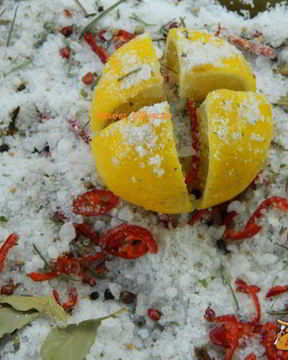 Соленые лимоны