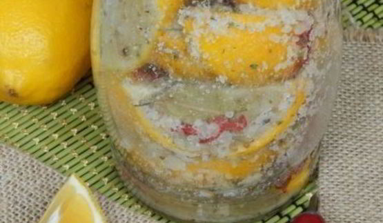 соленые лимоны