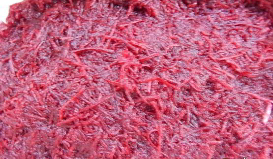 свекольный гравлакс — малосольный лосось