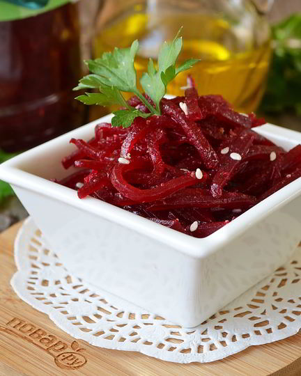 Рецепт свеклы по-корейски на зиму