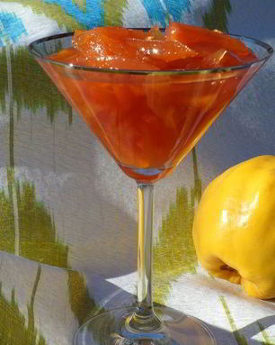 Айвовое варенье в собственном соку