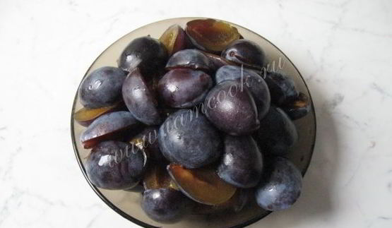 густое варенье из слив без косточек