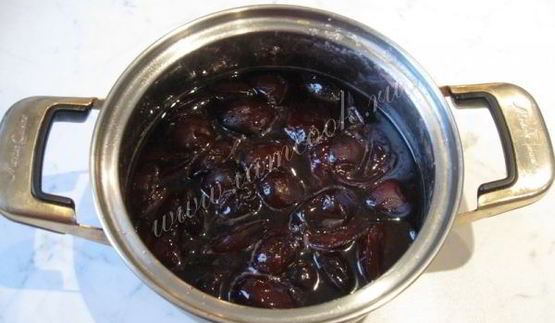 густое варенье из слив без косточек