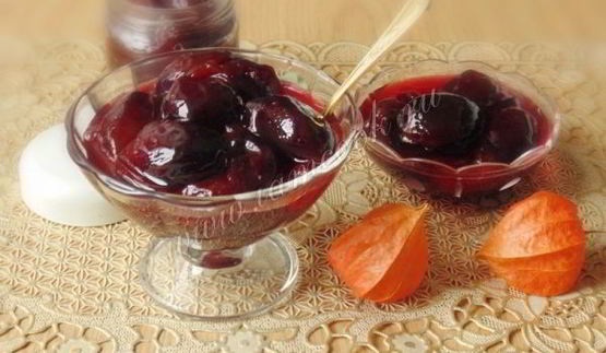густое варенье из слив без косточек