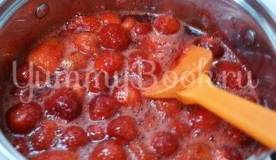 клубничное варенье с желином