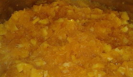 конфитюр из тыквы с апельсином и лимоном