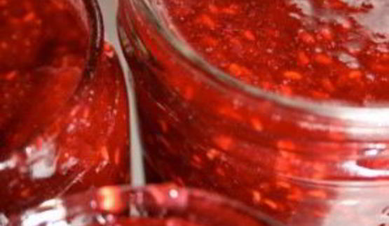 малиновое варенье без воды