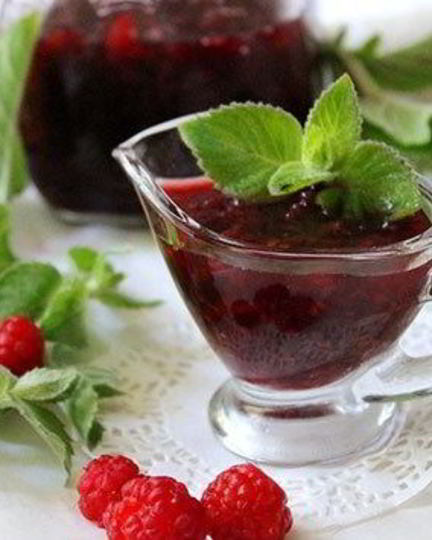 Рецепт малинового варенья жидкого