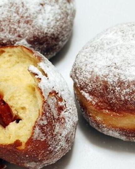 Рецепт пончиков с вареньем