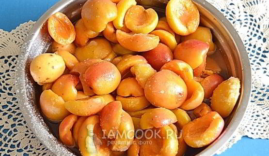 варенье из абрикосов дольками