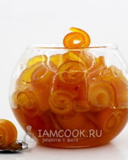 Рецепт варенья из апельсиновых корок