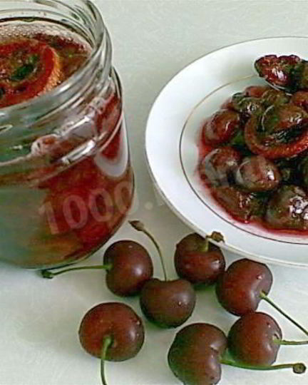 Рецепт варенья из черешни без косточек с лимоном