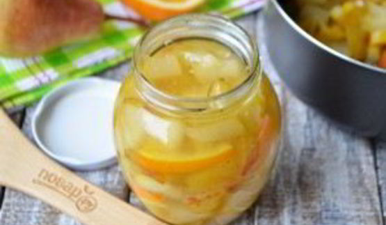 варенье из груш с апельсином