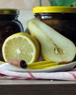 Варенье из груш с лимоном