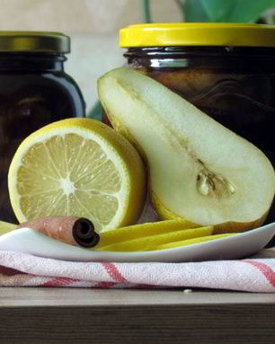 Варенье из груш с лимоном