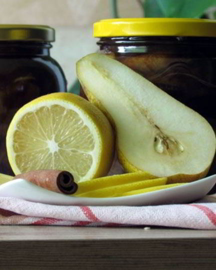 Рецепт варенья из груш с лимоном