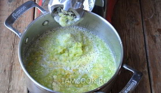 варенье из кабачков с курагой