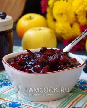 Варенье из терна и яблок