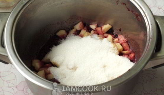 варенье из терна и яблок