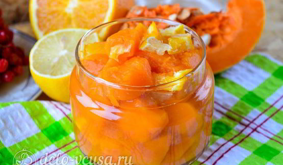 варенье из тыквы с апельсином и лимоном