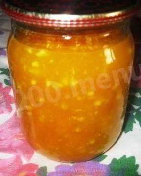 Варенье из тыквы с апельсином