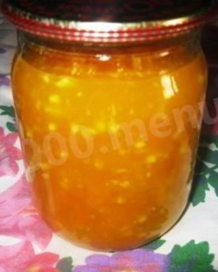 Рецепт варенье из тыквы с апельсином