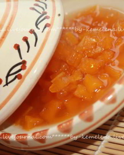 Рецепт варенья из тыквы с мандаринами