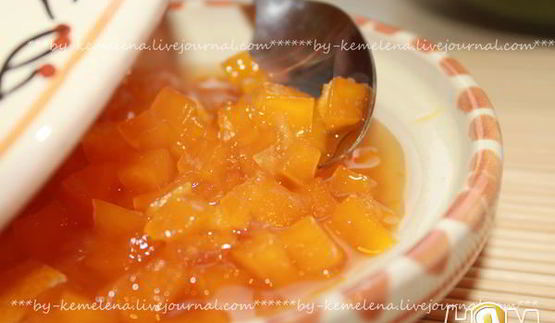 варенье из тыквы с мандаринами