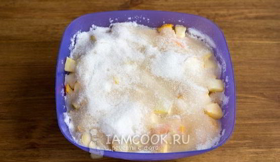 варенье из яблок с апельсином на зиму