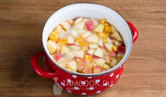 варенье из яблок с апельсином на зиму