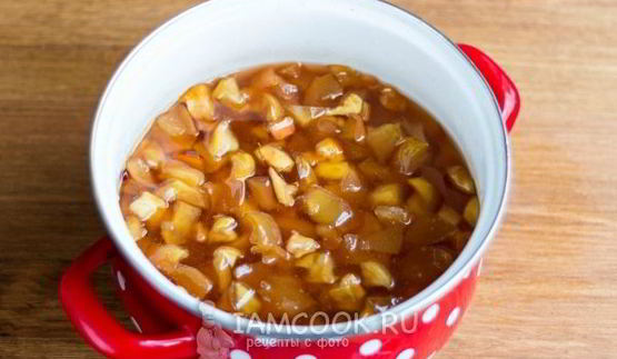 варенье из яблок с апельсином на зиму