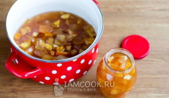 варенье из яблок с апельсином на зиму