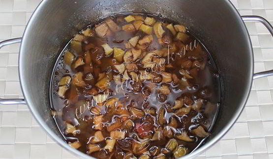 варенье из яблок с корицей