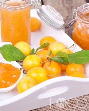 Варенье из желтой сливы