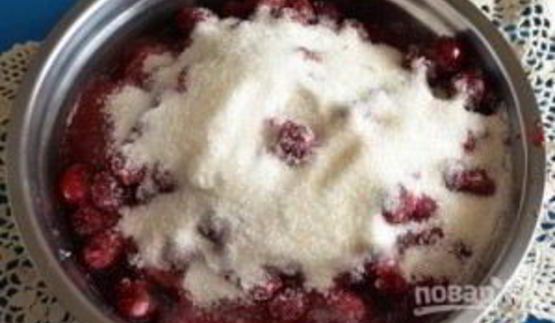 вишневое варенье без косточек