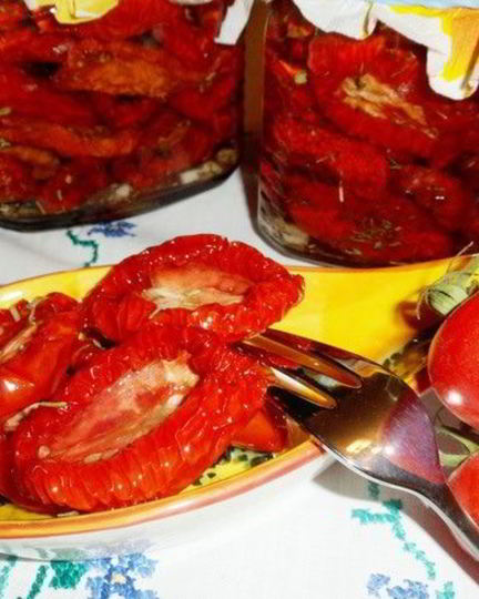 Рецепт вяленых помидоров на зиму