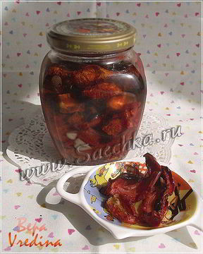 Вяленые помидоры в аэрогриле