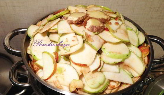 яблочный сок с имбирем на зиму