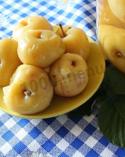 Рецепт яблок на зиму без стерилизации