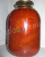 Заготовка для фаршированных перцев на зиму