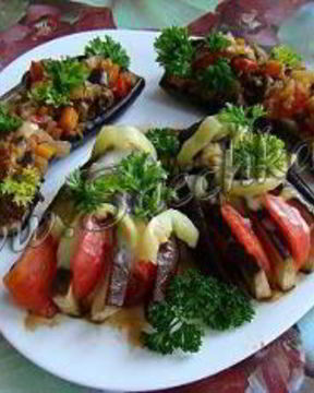 Баклажановые лодочки