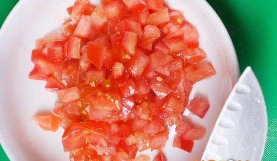 брускетта с лососем