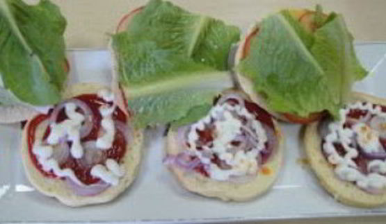 американский бургер