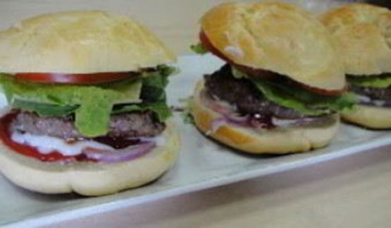 американский бургер