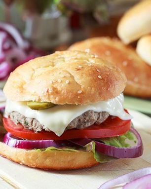 Булочки для бургеров на молоке