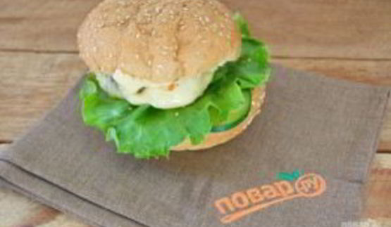 бургер овощные прятки